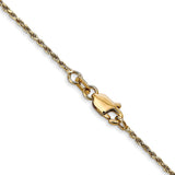 Semi Solid Diamond Cut Gold Rope Chains