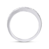 14kt White Gold Round Diamond Halo Bridal Wedding Ring Band Set 1-1/4 Cttw