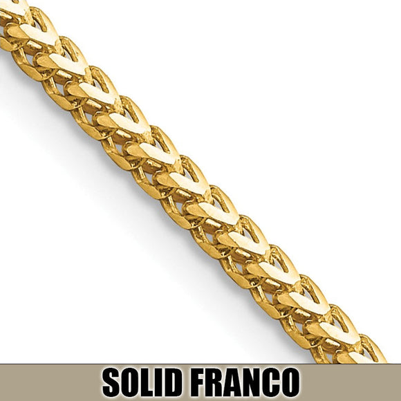 Solid Franco Gold Chains